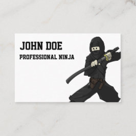 Professional Ninja carte de visite