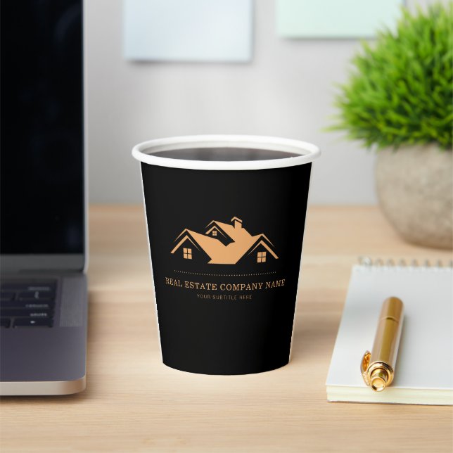 Professional Real Estate Promotional Realtor  Pappbecher (InSitu)