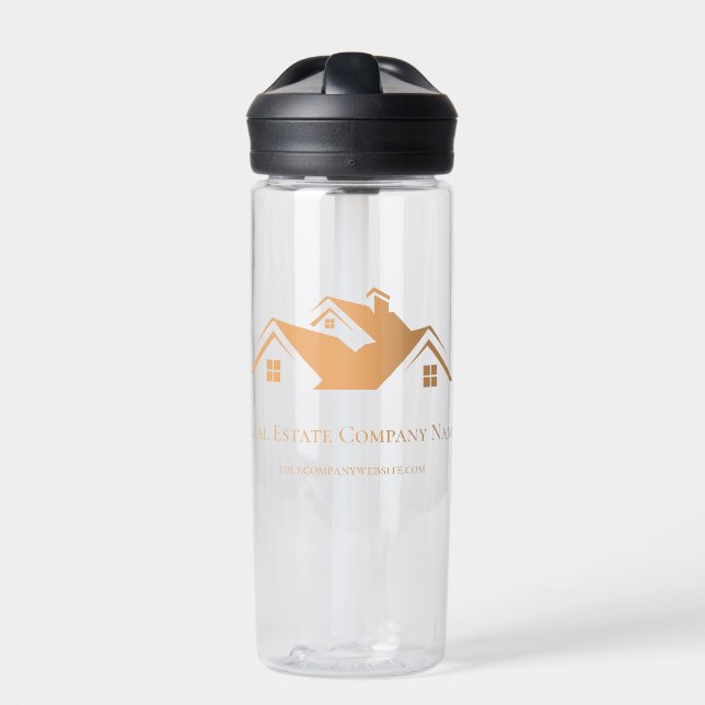 Professional Real Estate Promotional Realtor Trinkflasche (Vorderseite)