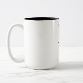 Professioneell. Meistens. – Lustiger Bürohumor-Kaf Zweifarbige Tasse