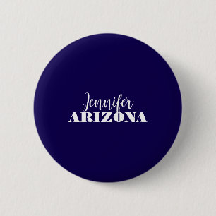 Professionell elegant modern minimalist dunkelblau button