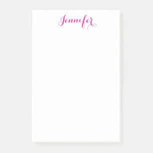 Professionell elegant modern minimalist einfacher  post-it klebezettel