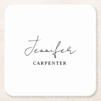 Professionell elegant modern minimalist Namen hinz