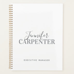 Professionell, elegant, modern, minimalist, schlic planer