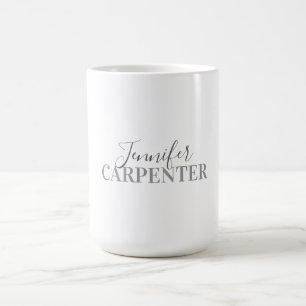 Professionell elegant modern minimalist schlicht kaffeetasse