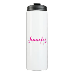 Professionell elegant modern minimalist schlicht N Thermosbecher