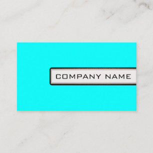 Professionell Elegant Modernes Aqua-Minimalistisch Visitenkarte