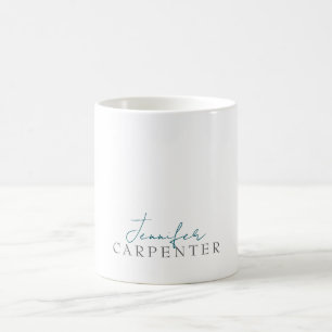 Professionell elegante moderne minimalistische Sch Kaffeetasse
