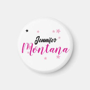Professionell eleganter moderner minimalistischer magnet
