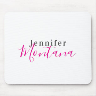 Professionell eleganter moderner minimalistischer mousepad
