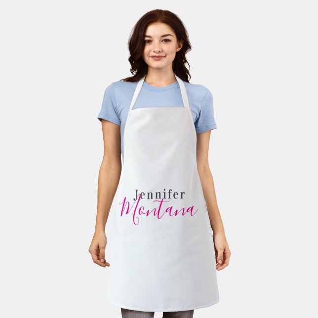 Professionell eleganter moderner minimalistischer  schürze (Getragen)
