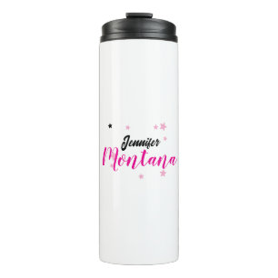 Professionell eleganter moderner minimalistischer thermosbecher