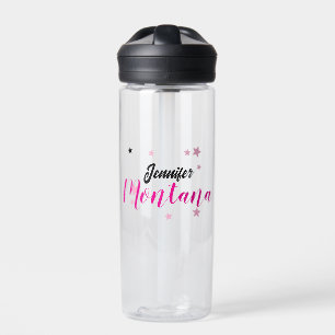 Professionell eleganter moderner minimalistischer trinkflasche