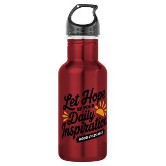 Professionell gestaltete Wasserflasche