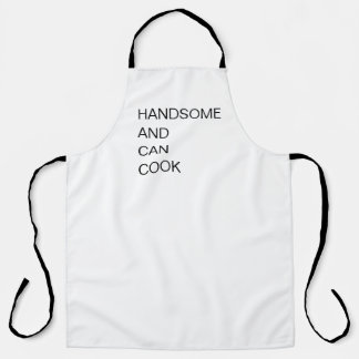 Professionell Gutaussehend und kann kochen Lustig Schürze
