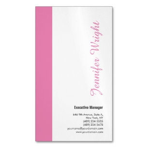 Professionell minimalistisches einfaches elegantes magnetische visitenkarte
