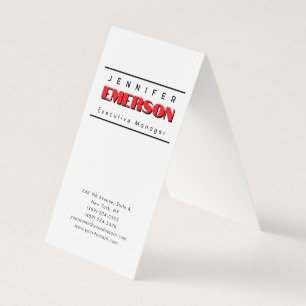 Professionell minimalistisches modernes Design Visitenkarten