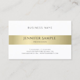 Professionell Modern Minimalistisch Elegant Schlic Visitenkarte
