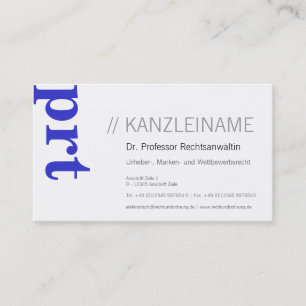 professionell modern visitenkarte