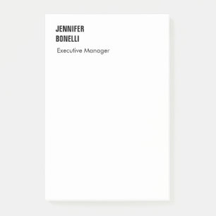 Professionell schlicht minimalist modern trendy post-it klebezettel