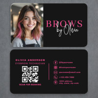 Professionelle Augenbrauen-Künstlerin Foto-QR-Code