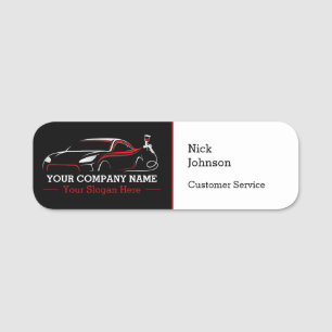 Professionelle Autolackiererei Automotive Namensschild