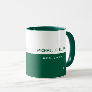 Professionelle Combo-Tasse mit Name - Designer Tasse