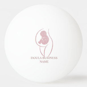 Professionelle Doula Schwangerschaft Krankenschwes Tischtennisball