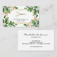 Professionelle Haarschneider Salon Scheren Blumen