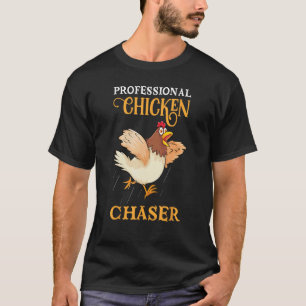 Professionelle Hühnerjäger-Landwirtschaft T-Shirt