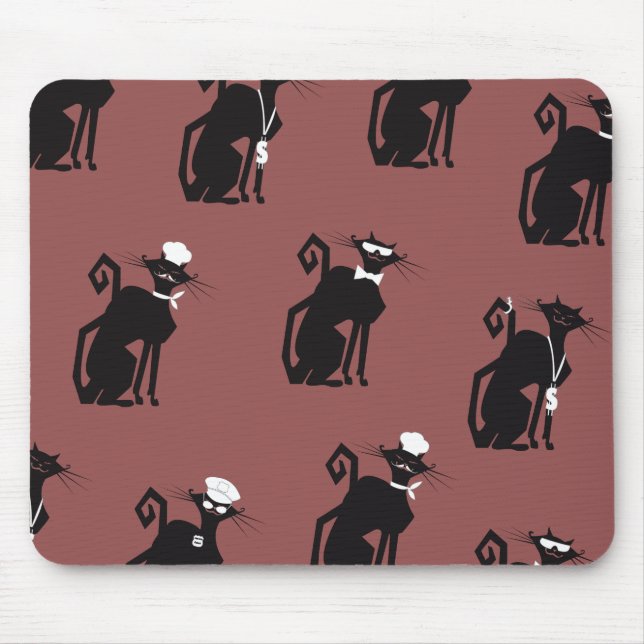 Professionelle Katzenprodukte Mousepad (Vorne)