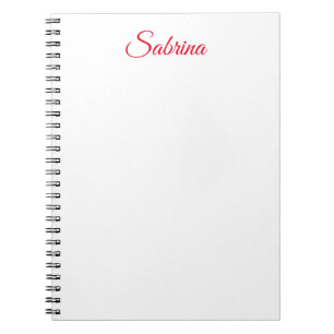 Professionelle klassische Handschrift Name benutze Notizblock