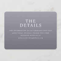 Professionelle Lavendel-Minimalistische Hochzeitsw