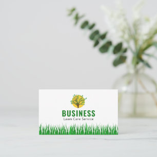 Professionelle und erschwingliche Gartenpflege Hoc Visitenkarte