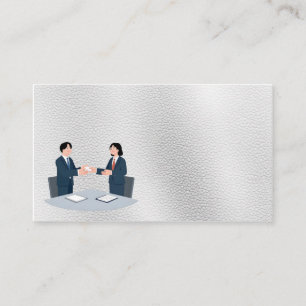 Professionelle Unternehmensvernetzung & Partnersch Visitenkarte