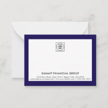Professionelle Visitenkarte mit Firmenlogo