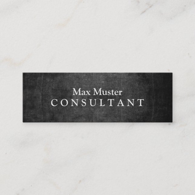 Professionelle Visitenkarte Selbst Gestalten (Vorderseite)