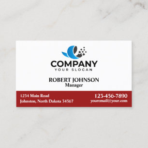 Professionelle Visitenkarten mit Ihrem Logo Visitenkarte