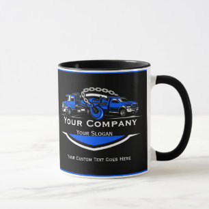 Professioneller Abschleppdienst, Abschleppservice Tasse