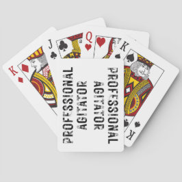 PROFESSIONELLER AGITATOR SPIELKARTEN