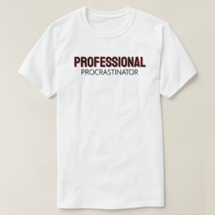 Professioneller Aufschieber T-Shirt