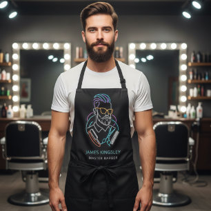 Professioneller Barbier-Haarschnitt-Rasur-Grooming Schürze