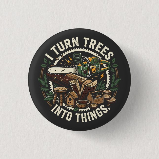 Professioneller Baum-zu-Ding-Umwandler Button (Vorderseite)