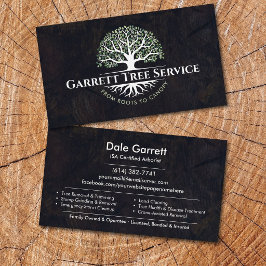 Professioneller Baumpflege-Service  Visitenkarte
