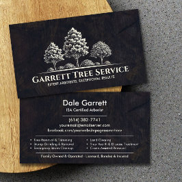 Professioneller Baumpflege-Service  Visitenkarte