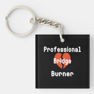 Professioneller Brückenbauer Lustiger Firmenhumor Schlüsselanhänger