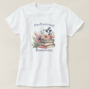Professioneller Bücherwurm T-Shirt