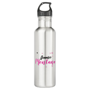 Professioneller eleganter moderner minimalistische edelstahlflasche