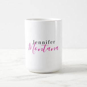 Professioneller eleganter moderner minimalistische kaffeetasse