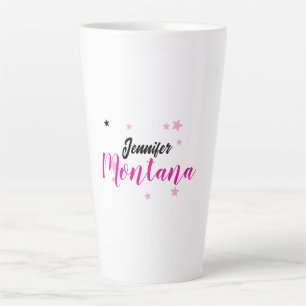 Professioneller eleganter moderner minimalistische milchtasse